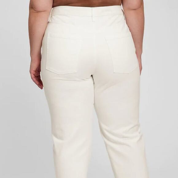 GAP High Rise Barrel Jeans with Washwell Size 14 - Picture 2 of 15